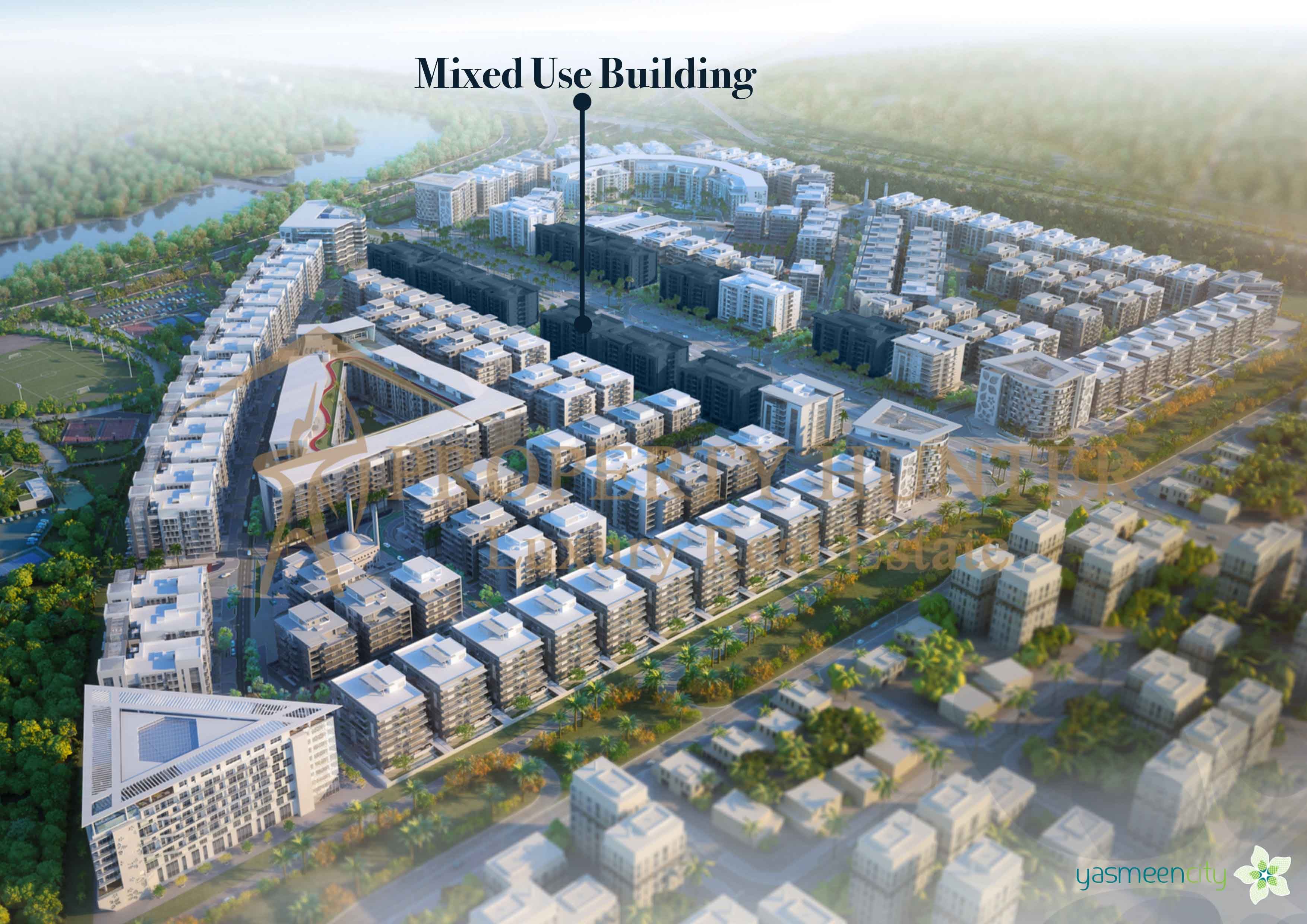 Mixed Use Building in Yasmeen Boulevard